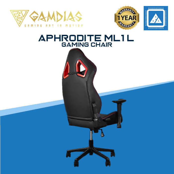 GAMDIAS APHRODITE ML1-L GAMING CHAIR (BLACK) GAMDIAS APHRODITE ML1-L GAMING CHAIR (BLACK)